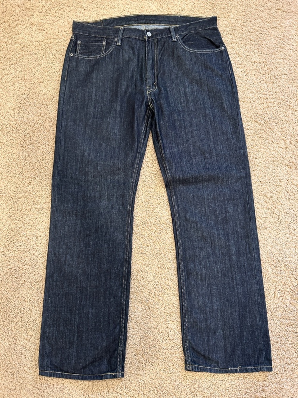 Levi's Men's Relaxed Straight 559 Jeans in Deep Indigo Denim